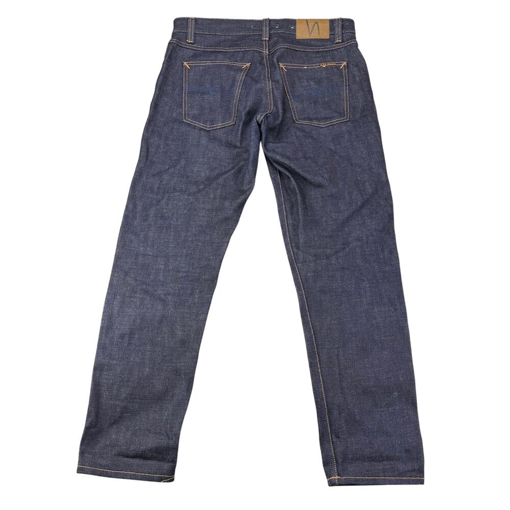 NUDIE JEANS Steady Eddie II Dry Ace Selvage Jean Men's Size 31 - Picture 8 of 15